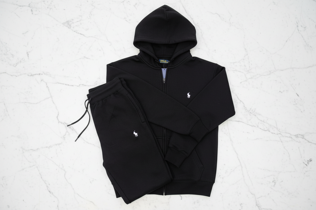 Premium Black Track Suit
