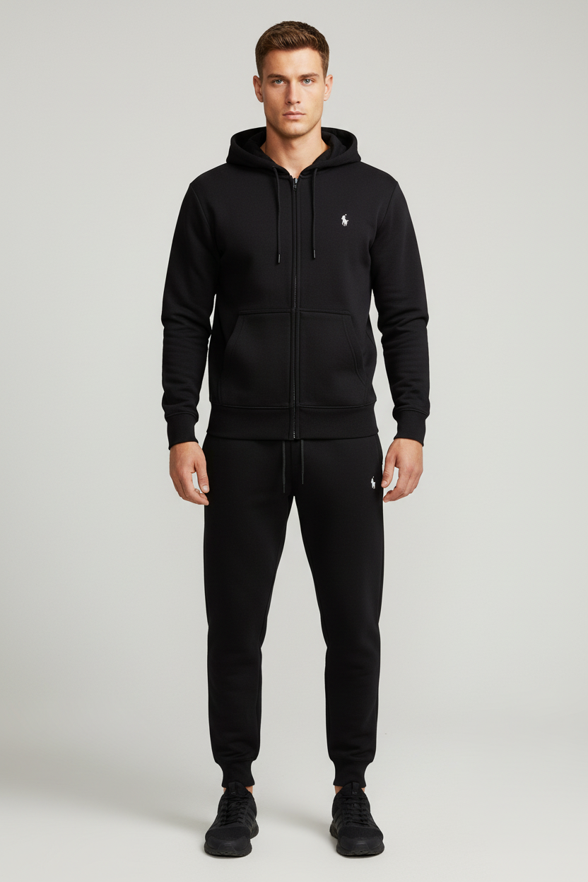 Premium Black Track Suit
