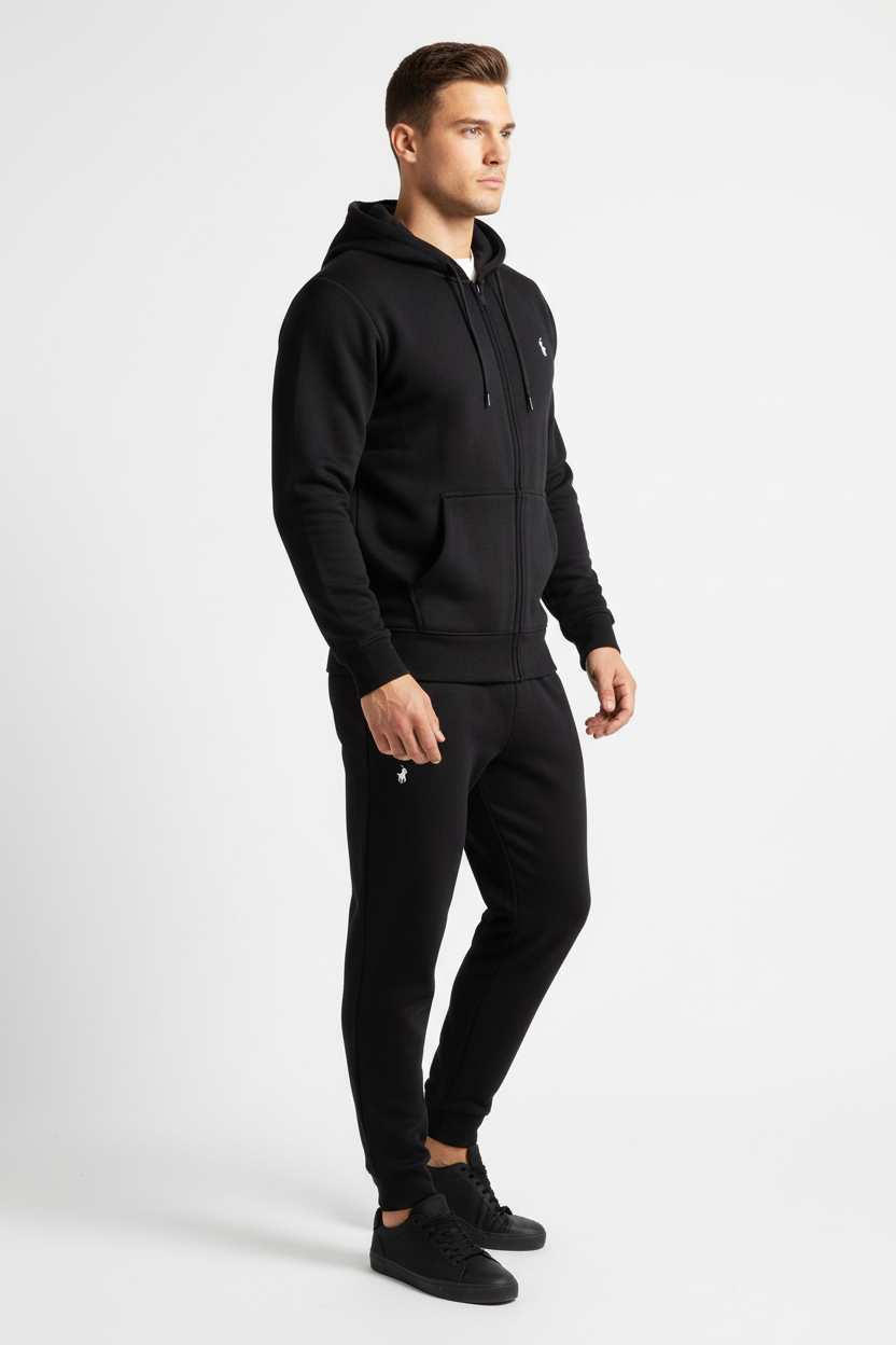 Premium Black Track Suit